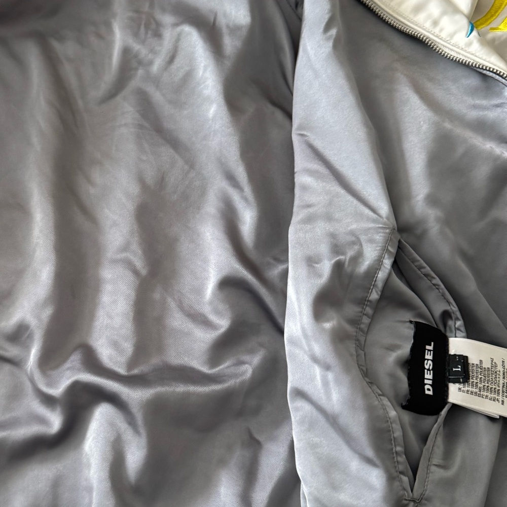 Diesel Men’s Jacket reversible size Large - Picture 11 of 14